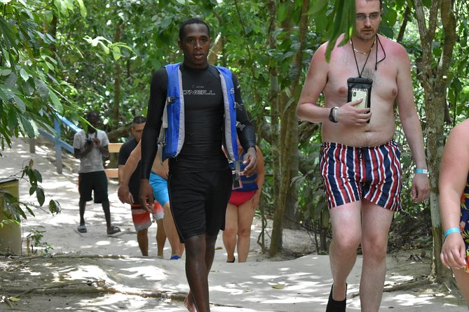 Blue Hole plus Secret Falls and Dunns River Falls Combo from Falmouth Hotels - The driver can make or break the long road hours
