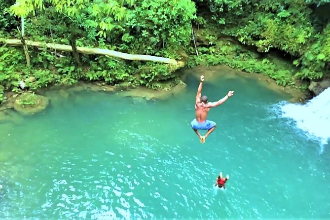 Blue Hole plus Secret Falls and Dunns River Falls Combo from Runaway Bay Hotels - Timing, group size, and the value of organized transport