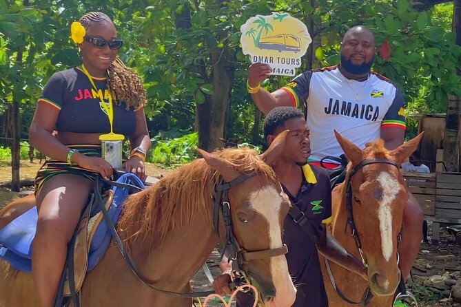 Blue Hole, River Tubing, and Horse Ride with Swim Ocho Rios - Bamboo rafting and the optional river massage