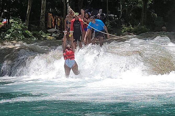 Blue Hole & River Tubing Tour From Falmouth & Runaway Bay Jamaica - The driver and guide can shape the day