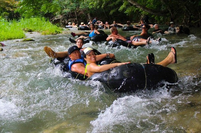 Blue Hole Secret Falls and River Tubing Tour - The short walk to Secret Falls
