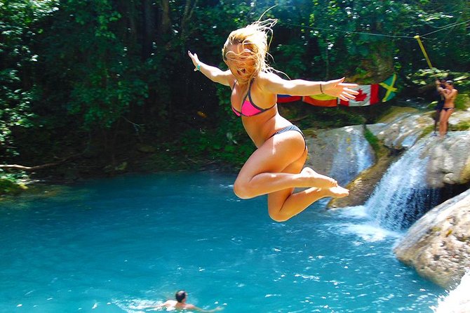 Blue Hole & Secret Falls Day Trip plus Shopping from Runaway Bay - Jerk lunch and the taste of Jamaica