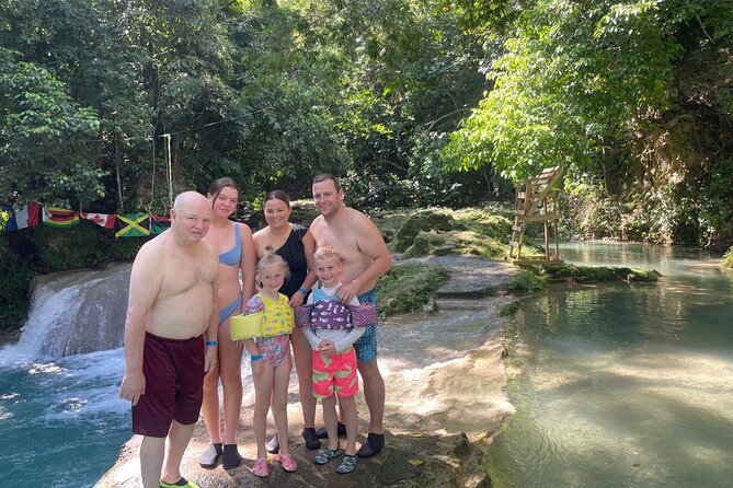 Blue Hole Secret Falls from Falmouth - What the $150 price includes