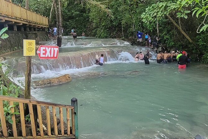 Blue Hole, Secret Falls & River Rapids Tubing from Montego Bay - Blue Hole and the freshwater pools