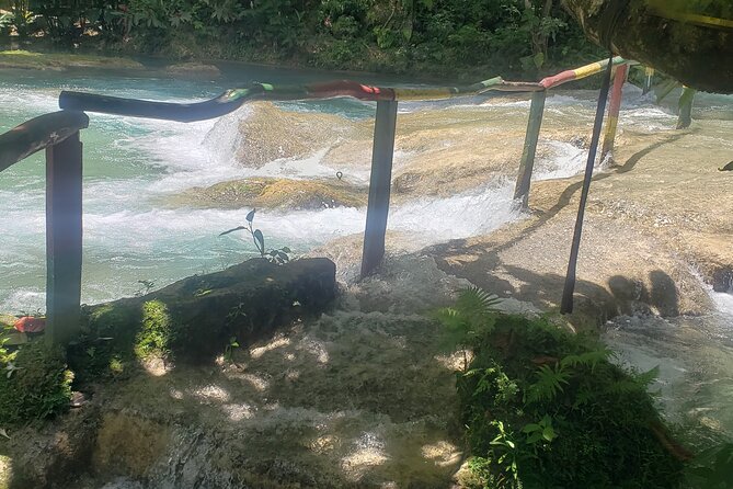 Blue Hole & Secret Waterfalls Tour from Falmouth Cruise Ships - Entering the Blue Hole near Ocho Rios