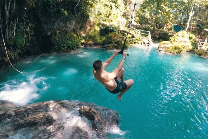 Blue Hole Waterfall Tour from Montego Bay - Green Grotto and the caves near Runaway Bay