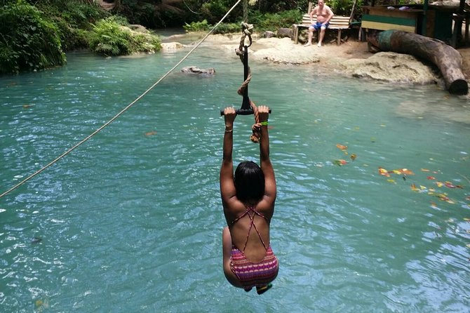 Blue Hole Waterfalls Tour from Falmouth - Private service and the Byron factor