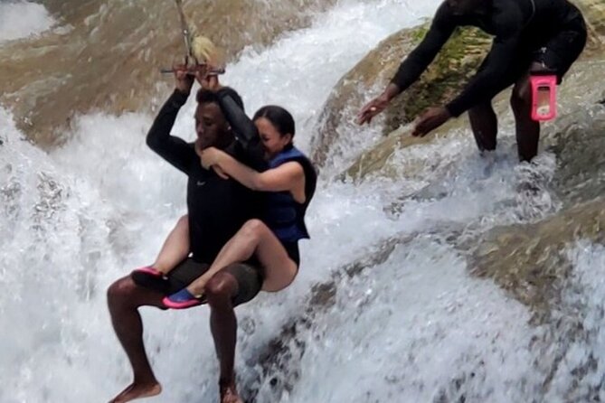 Bluehole and Bamboo Rafting from Montego Bay - Blue Hole: cold water, rope swings, and forest paths