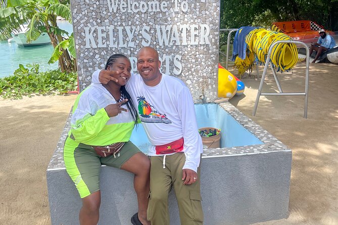 Boatride & Snorkeling then Margaritaville Hipstrip Activity - Margaritaville and the Jimmy Cliff Boulevard Hip Strip