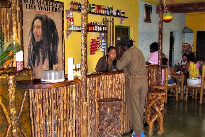 Bob Marley's Nine Mile Day-Trip w/Admission & Guided Tour from Grand Palladium - At the Bob Marley Mausoleum in Nine Mile