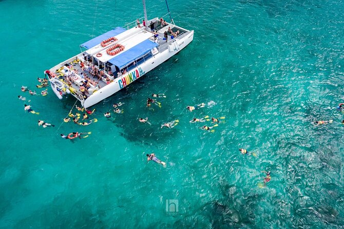 Catamaran Party Cruise and Snorkeling from Montego Bay - The catamaran party atmosphere