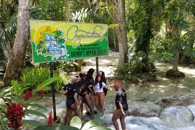 Chuck Norris Secret Falls and Dunn's River Falls - Two waterfalls, two very different moods