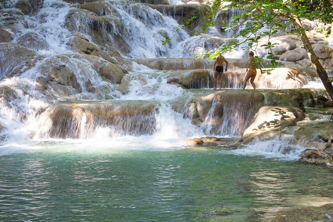 Chuck Norris Secret Falls and Dunn's River Falls - The guide can make or break the day