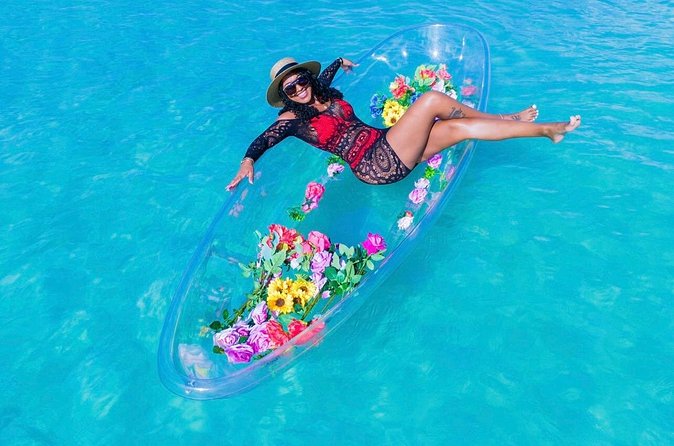 Clear kayak Drone Photo Shoot - Who will enjoy this most