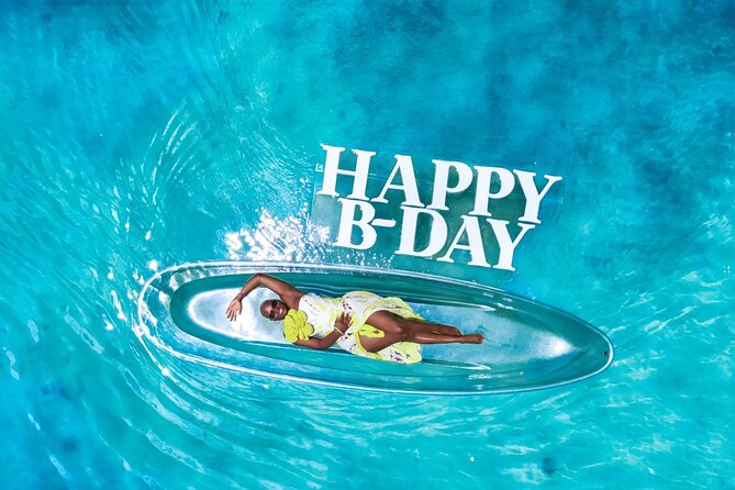 Clear Kayak Drone Photo Shoot and Video in Montego Bay - Champagne and celebration bookings