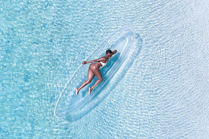 Clear Kayak with Drone Photo Shoots & videos - Underwater Views Without Scuba Gear