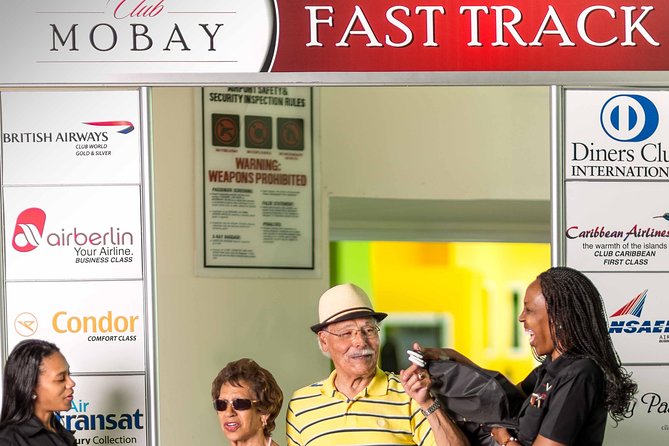 Club Mobay Fast Track Lounge with Private Airport Shuttle - The departure lounge is the stronger half