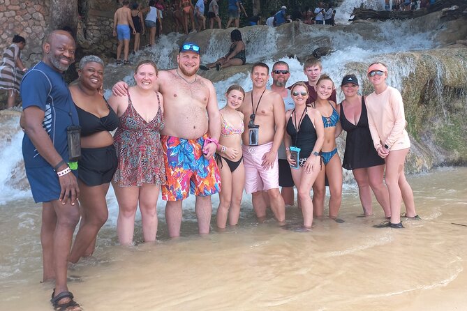 Custom COMBO to Mystic Mountain, Dunns River Falls & Blue Hole - Dunn’s River Falls meets the Caribbean Sea