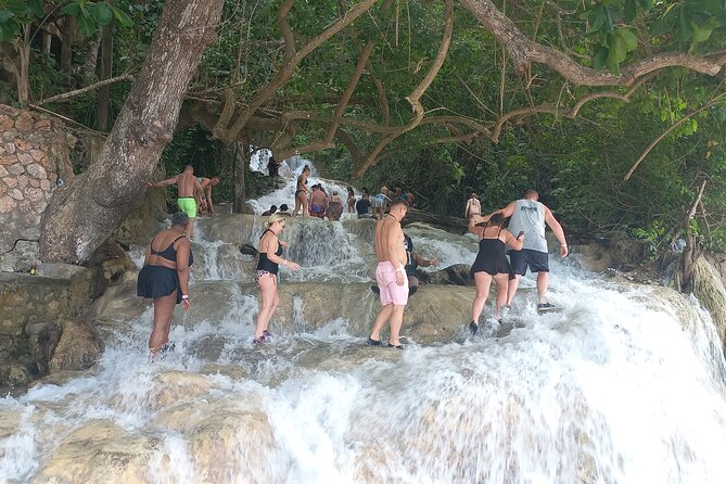 Custom COMBO to Mystic Mountain, Dunns River Falls & Blue Hole - Blue Hole offers the liveliest two hours