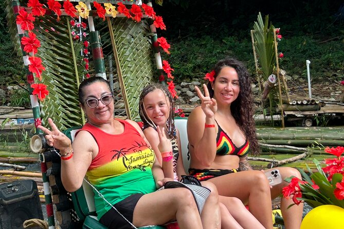 Customized Happy Hour Bamboo Rafting+Limestone Massage + Shopping - Leaving Montego Bay for the Lethe River