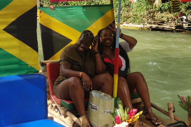 Customized Happy Hour Bamboo Rafting+Limestone Massage + Shopping - Shopping, photos, and the Jamaican touch