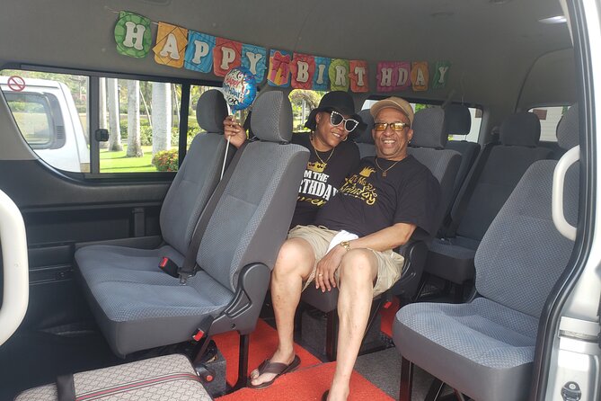 Customized MBJ Airport Transfer to Hotels in Montego Bay - The 15 to 25 minute ride to your hotel