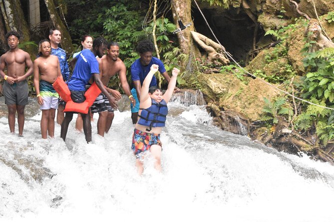 Dunn's River and Blue Hole with lunch combo from Montego Bay - Blue Hole brings the thrills