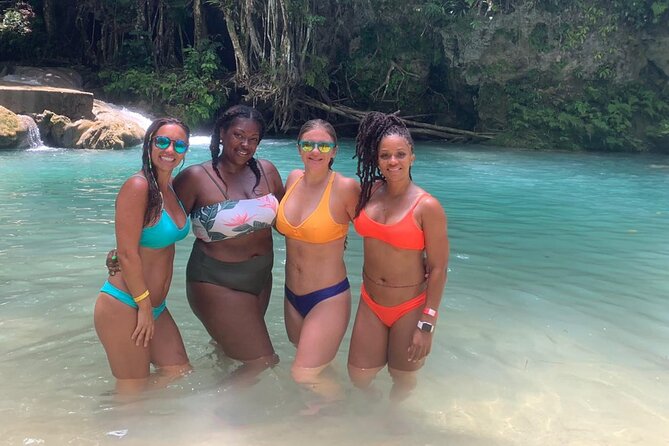 Dunn's River Falls and Blue Hole Combo Tour From Ocho Rios & Runaway Bay - Dunn’s River Falls begins at a Jamaican beach