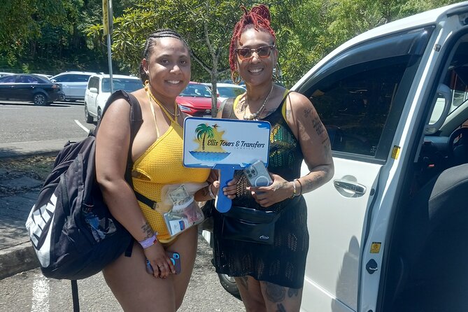 Dunn's River Falls and Blue Hole Secret Falls Combo Daytrip - Starting from Lucea with private transport