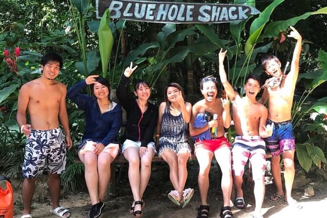 Dunn's River Falls and Blue Hole Tour Ocho Rios from Montego Bay - Swimming and rope swings at the Blue Hole