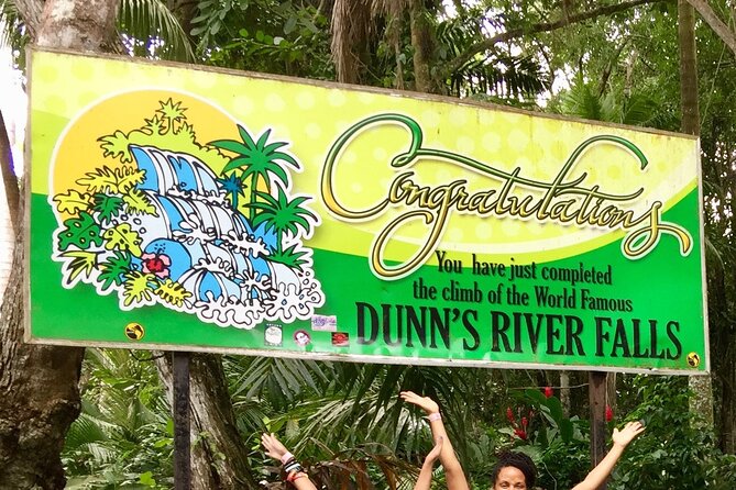 Dunn's River Falls and Bob Marley Mausoleum - Dunn’s River Falls from limestone steps to sea