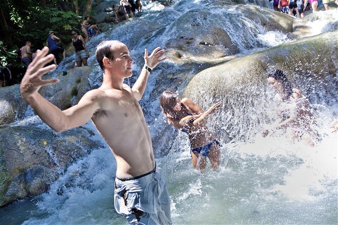 Dunn's River Falls and Ocho Rios Shopping Tour from Montego Bay Hotels - Scotchies gives lunch a Jamaican accent