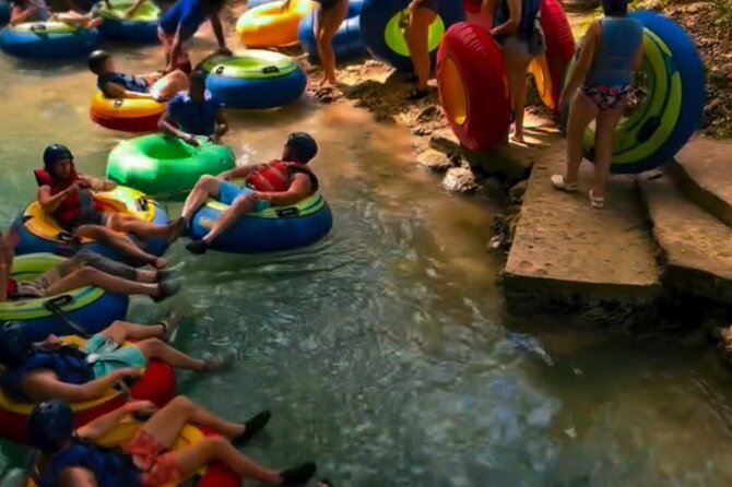 Dunn's River Falls and Tubing Combo Tour from Falmouth - Columbus Park Adds a Short Historical Pause