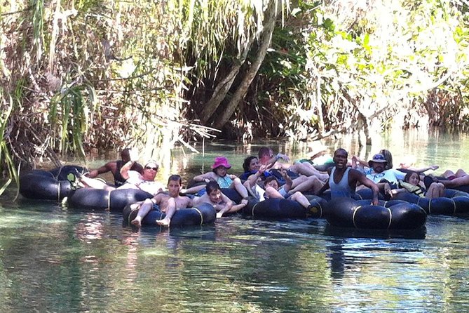 Dunn's River Falls and Tubing Combo Tour from Ocho Rios - White River tubing gives the day a calmer rhythm