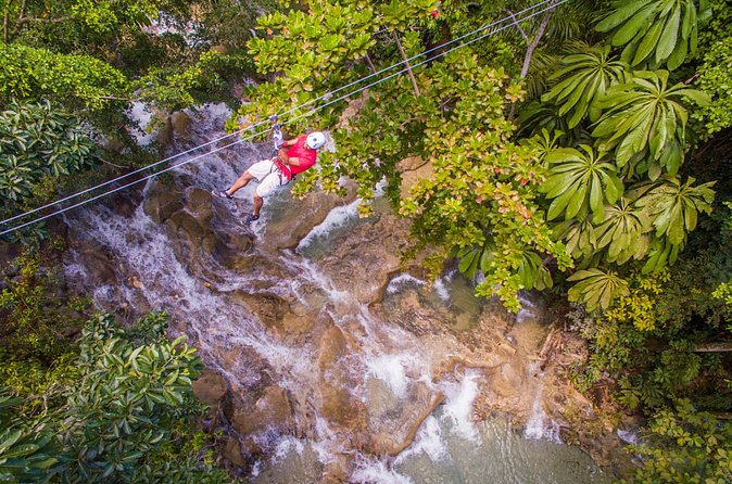 Dunn's River Falls and Zipline (Over the Falls) Adventure Tour from Ocho Rios - The photo system needs better organization