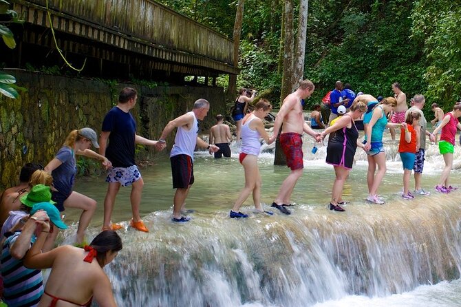 Dunn's River Falls & Blue Hole Combo Tour from Ocho Rios - Physical demands and what to bring