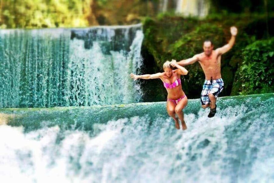 Dunn's River Falls Day Tour - Climbing the terraces at Dunns River Falls