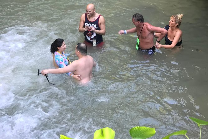 Dunn's River Falls From Montego Bay - Climbing the terraced waterfall with a guide