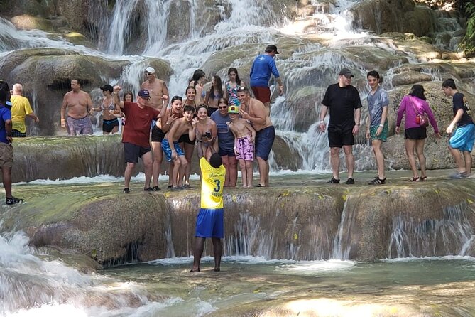 Dunn's River Falls Half Day Tour From Montego Bay - Entering Dunn’s River Falls for the 90-minute visit