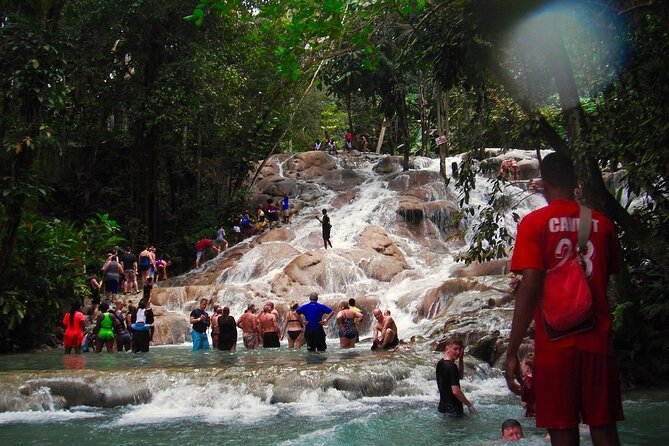 Dunn's River Falls Party Cruise, Blue Hole with Snorkeling, free beverages - Timing can make or break the experience