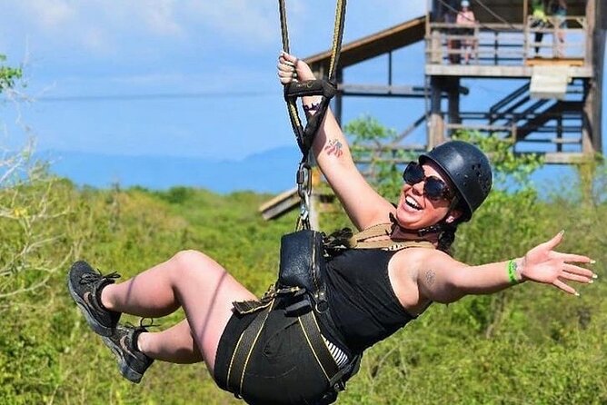 Dunn’s River Falls,Zip lining & horseback riding Combo tour from Montego Bay - Pickup from Montego Bay with a private driver