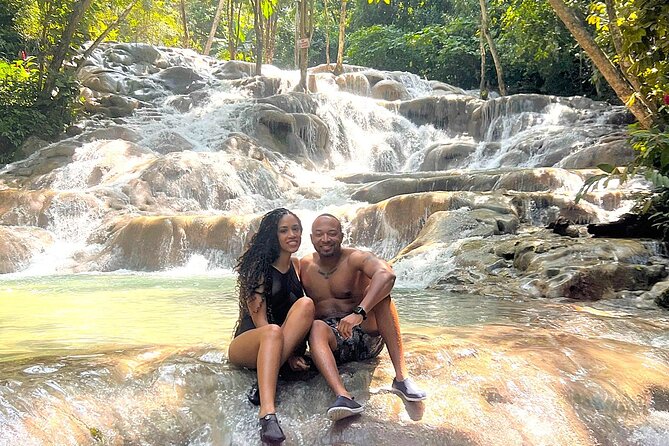 Dunn's River Park & Blue Hole Waterfall Combo from Montego Bay - Your driver can make the long day much better