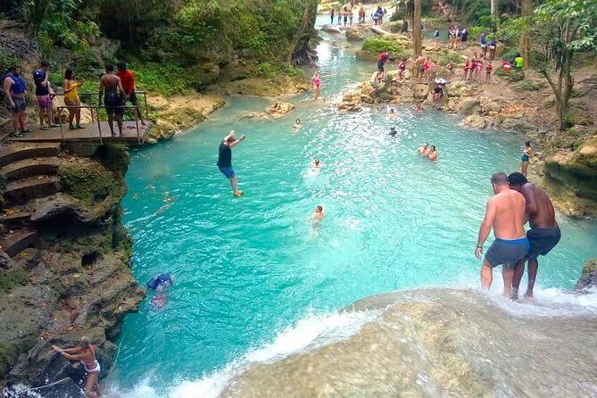 Dunns River Falls and Blue Hole Ocho Rios - Two Jamaican water adventures in one half-day
