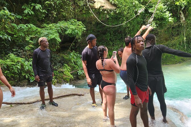 Dunns River Falls & Blue Hole Combo from Montego Bay with Pick Up - Guides and Drivers Make the Difference