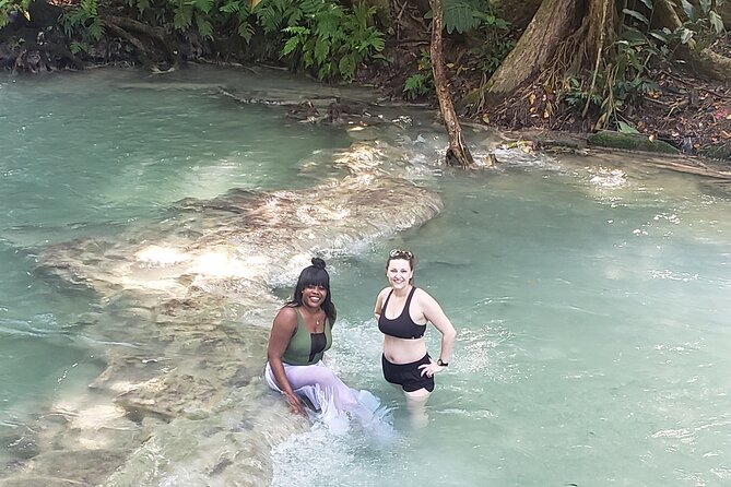 Dunns River Falls Experience from Montego Bay Resorts - How the waterfall climb works