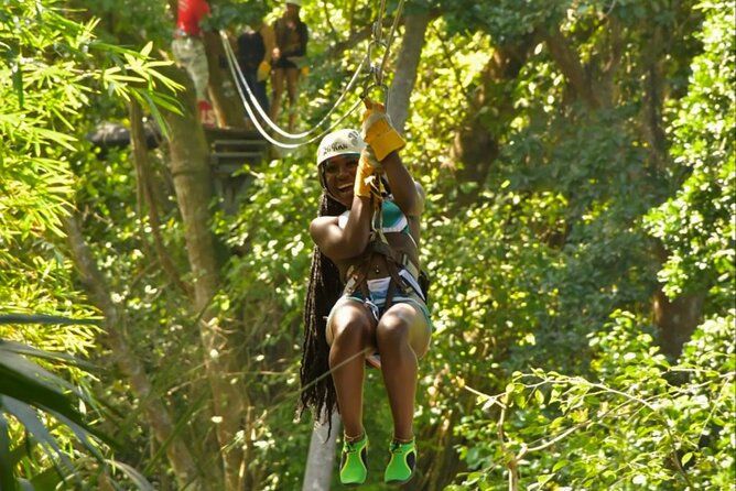 Dunns River Falls, Rafting, Zipline & Horseback from Montego Bay - The bamboo raft: calm water, mixed expectations
