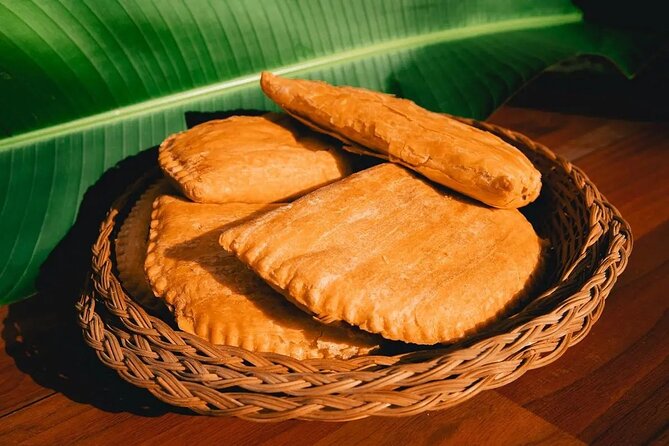 Eco Explorers Waterfall, Rainforest, local Shopping with lunch - The Juici Patties stop and what lunch really means