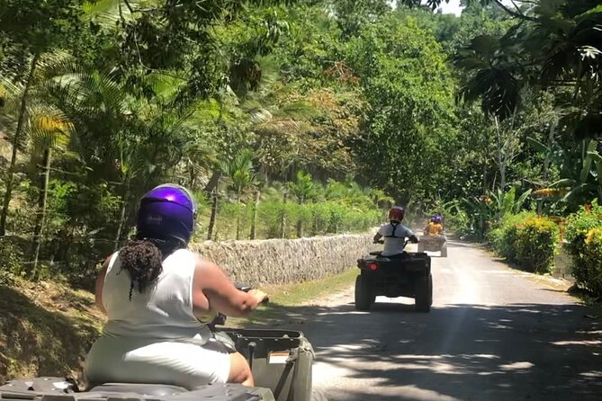 Exotic ATV and Bamboo Rafting or Tubing in Ocho Rios - A quick transfer to the White River