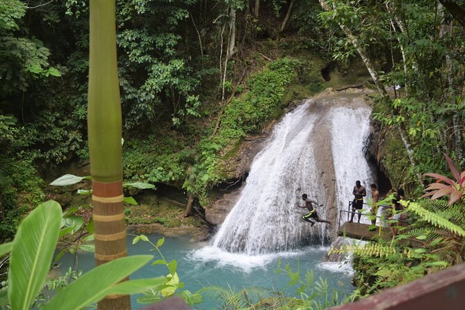 "Explore Scenic Tropical Waterfalls at Blue Hole" - Blue Hole brings several Jamaican pleasures together