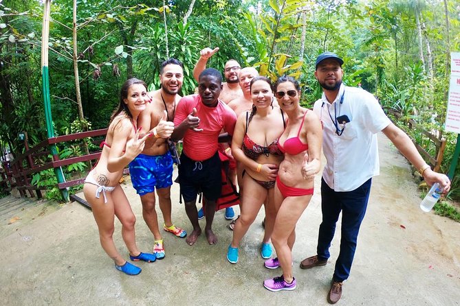 "Explore Scenic Tropical Waterfalls at Blue Hole" - Entering the Blue Hole area